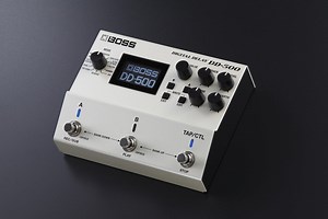 BOSS DD-500 digital delay pedal now available