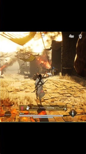 New world boss fight part : 1 #wherewindsmeet