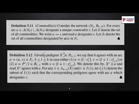 Multicommodity Flow Problem I Ep -08 I Checking Membership in Pedigree Polytope in smaller font size
