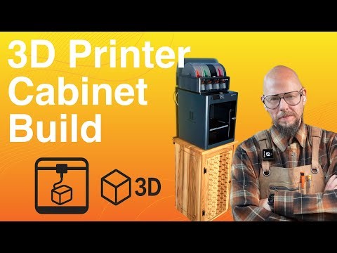 Building a Cabinet for My New 3D Printer