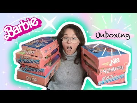 Mega Barbie Unboxing Video!! Totally 80s!!