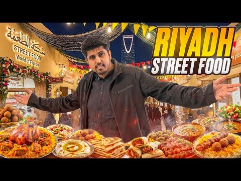 Riyadh Food Street || Best Street Food in Saudi Arabia || Cheap Eats & Local Saudi Food