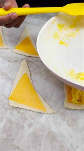 The perfect breakfast: eggs, cheese, and a little love ✨