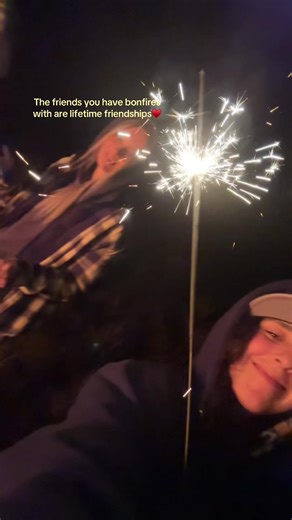 Bonfire convos can’t be beat #bonfire #friendships #summer #friends #relate