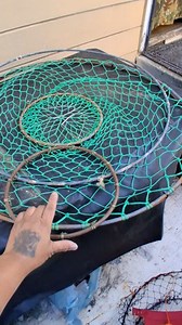 DIY Adding weights to your "Crab Loop Net". | Sweeheart Herrera