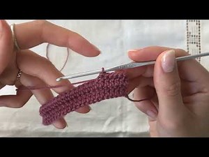 Half Double Crochet & Yarn Over Slip Stitch Tutorial | Handmade by Hanna Louise
