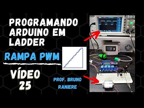 Programando Arduino em Ladder - vídeo 25 - Rampa PWM