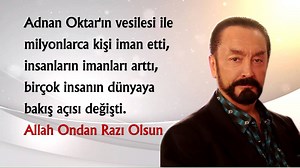 ALLAH'IN ADNAN OKTAR'A NASİP ETTİĞİ BAŞARILAR Adnan Oktar, 1979’da genç bir üniversite öğrencisi olarak tek başına tebliğe başladı… Allah, Adnan Oktar’a –samimiyetine karşılık olarak- tarihte örneğine az rastlanır bir başarı nasip etti. 1979’dan bugüne... • 65 Bin Sayfa, 73 dile çevrilen 300 kitap yazan tek kişi Adnan Oktar’dır. • Eserlerinden faydalanılarak 10000’lerce web sitesi hazırlandı… • Adnan Oktar’ın makaleleri şu anda 47 ülkede 217 gazete, dergi ve internet sitesinde yayınlanıyor. • He