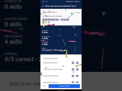 Learning math using khan academy