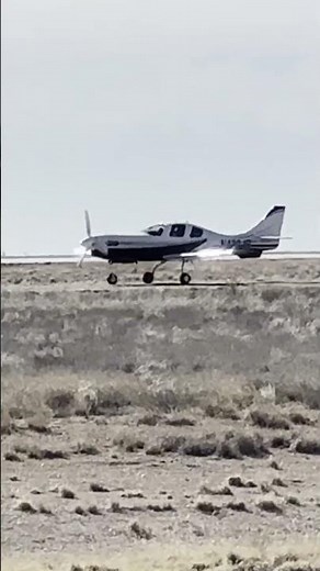Lancair IV-P Turboprop airplane landing #aviation #generalaviation #airplane