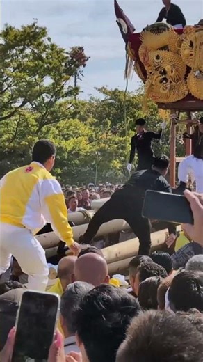 ‎【HD高画質】新居浜太鼓祭り 喧嘩 大江VS中須賀 1 ショート 17 令和7年 2025年10月‎18日
