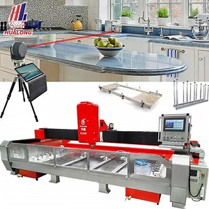 [Hot Item] 2026 CNC Stone Router Countertop and Stone Processing Machine with Automatic Tool Changer