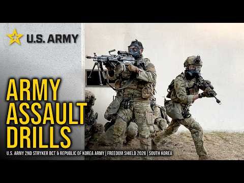 U.S. Army Executes Seize & Defend, Amphibious Assault and Wet Gap Crossing | Freedom Shield 2026