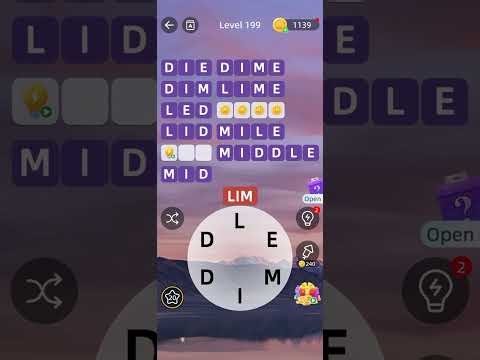 Zen Word 199 Level Completed! Try this strategy to solve in less time!