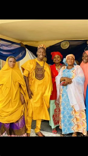 Traditional Attire Showcase with Colorful Patterns