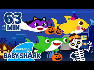 👻Baby Shark is Trick-or-Treating! | +Compilation | Baby Shark Halloween | Baby Shark Official