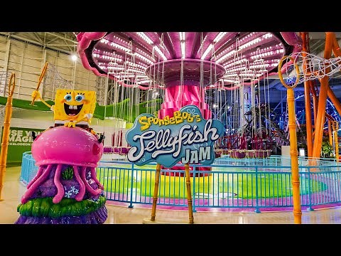 Nickelodeon Universe Spongebob Jellyfish Jam POV ride