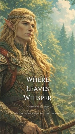 Where Leaves Whisper | Elven Forest ASMR #asmr #elvenmusic #elvenforest #ambientmusic