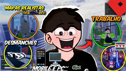 Os novos melhores mapas de roleplay do Roblox 🤩🏡🎮🔥 Multiplataformas *mobile e PC* RP Roblox