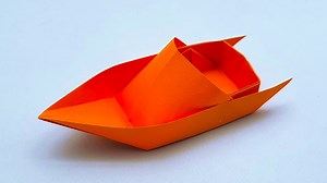 2.3M views · 13K reactions | How to fold origami boat that floats on water - Homemade origami canoe - Handmade paper toy ideas #Crafts #PaperBoat #Origami | Mr. Creator | Facebook