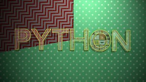 python: animated logo