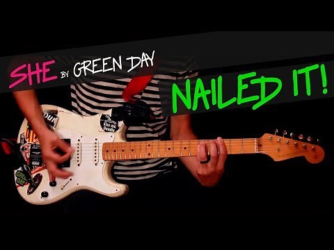 She - Green Day guitar cover by GV +chords