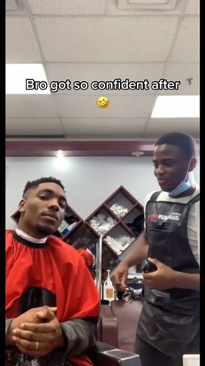2.9M views · 45K reactions | Confidence Level: MAXED OUT!  This guy's haircut unleashed a new level of swagger and self-confidence! Watch as he feels like a true boss, owning every room he enters. Prepare to be amazed and entertained by this epic transformation!  #haircut #HairGoals #hairtransformation #gtabarbers #confidence #docdami #viralreels #viralvideo | Docdami | Facebook