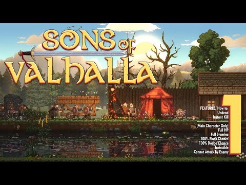 SONS OF VALHALLA Gameplay + CHEAT ENGINE | Cara bikin cit dengan baik dan benar!!! [#1]