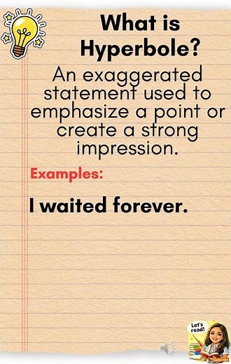 Learn English_What is Hyperbole?