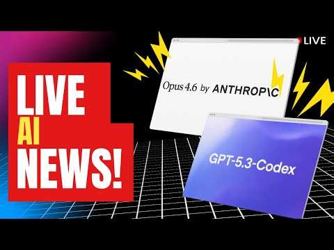 LIVE (05/02) - Claude Opus 4.6, GPT-5.3-Codex, MoltBook, Arena AI e Muito Mais!