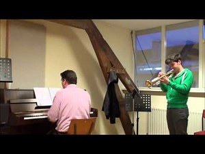 The pink panther theme, on trumpet