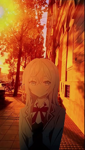 Colorful Alya Wallpaper for Mobile | Anime Edits & Blush