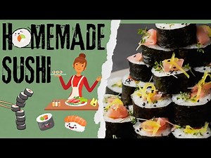 How to make a salmon sushi roll 🍣| Salmon roll sushi recipe
