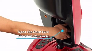 Heavy Duty Mobility Scooter for Seniors/Adults, 500W 400LBS Capacity Electric Scooter, All Terrain Mobility Scooters for Travel 10" Off Road Tires, Long Range 4 Wheel Scooter 9MPH, Blue 16Miles