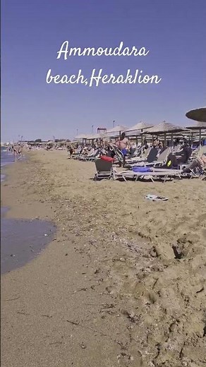 Sun, Sand, and Sea: Ammoudara Beach Experience