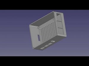 Un boîtier de Raspberry Pi 4 avec FreeCAD