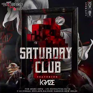 1.7K views | Weekend is here!! Catch the unmatched craziness that goes all night long with DJ Kraze at Boombox Delhi.壟 23 April | Saturday | 9 pm For Reservations Call  9599067938/48/58  Boombox, Rajouri Garden #boombox #boomboxrajouri #music #liveperformance #dance #fun #weekendparty #music #friendsfun #party #foodandcuisine #delicacies #weekdayvib | BoomBox Cafe Rajouri | Facebook