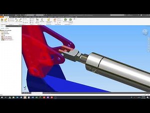 Designing a Pneumatic Joint in Inventor (Stellar Robotics CAD Class 2018) - Part 4
