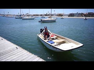 How to Dock an Outboard Powerboat