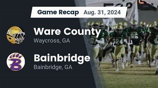 Football Recap: Ware County Comes Up Short Despite Jamir Boyd's Strong Performance