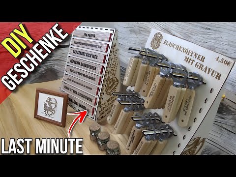 Kreative Last-Minute-Geschenke mit dem Lasercutter – DIY mit Holz & Liebe zum Detail | Acmer P3