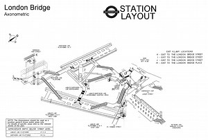 3D maps of London Underground stations