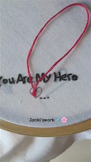 love embroidery msg Hanky❤#shortsfeed#trending#embroiderydesigns#explorepage#viralvideo#art#aari