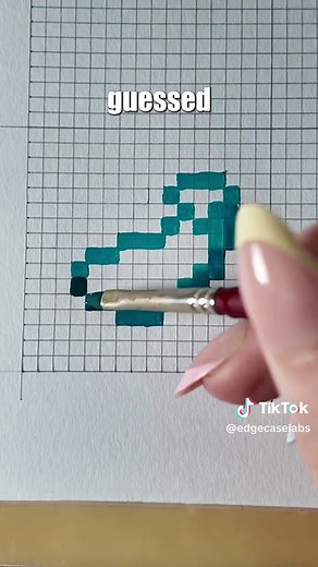 Painting the GLOW INK SAC in Minecraft! #minecraft #texturepack #paintedpixelspack #handpainted
