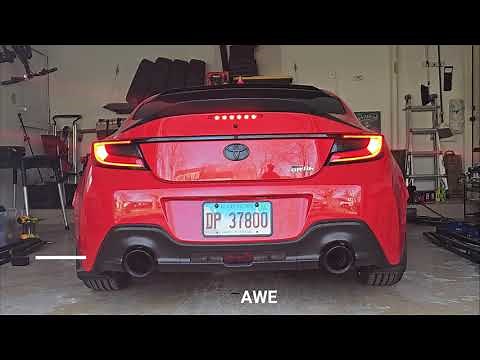 Toyota GR86 - AWE Touring Catback vs Borla S-Type Catback