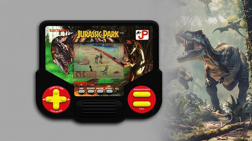 《侏罗纪公园》通关演示-Tiger Electronics Jurassic Park 1992