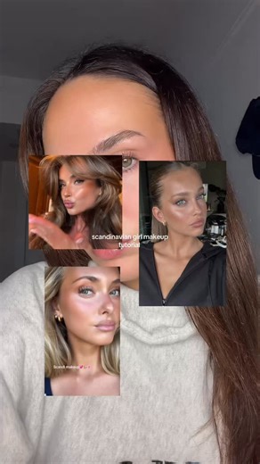 TORI MORGAN | Scandinavian makeup tutorial (on a brunette hehe) !! #Scandinavian #Scandinavianmakeup #makeuptutorial #glowymakeup @rhode @saiebeauty... | Instagram