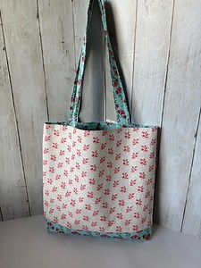 Market Tote - Repurposed Vintage Flour Sack - Etsy