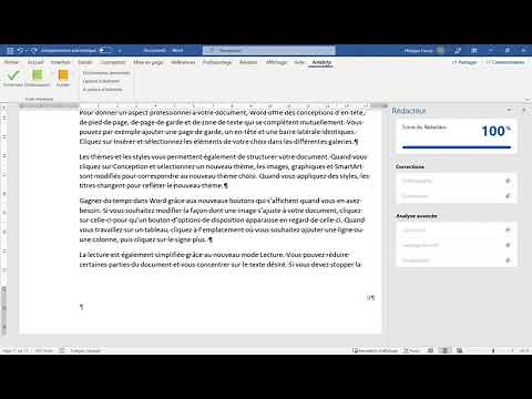 Word onglet révision (rédacteur, commentaires et suivi des modifications)