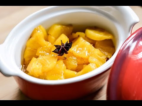Pineapple Compote / Pineapple Preserve - Quick and Easy Recipe